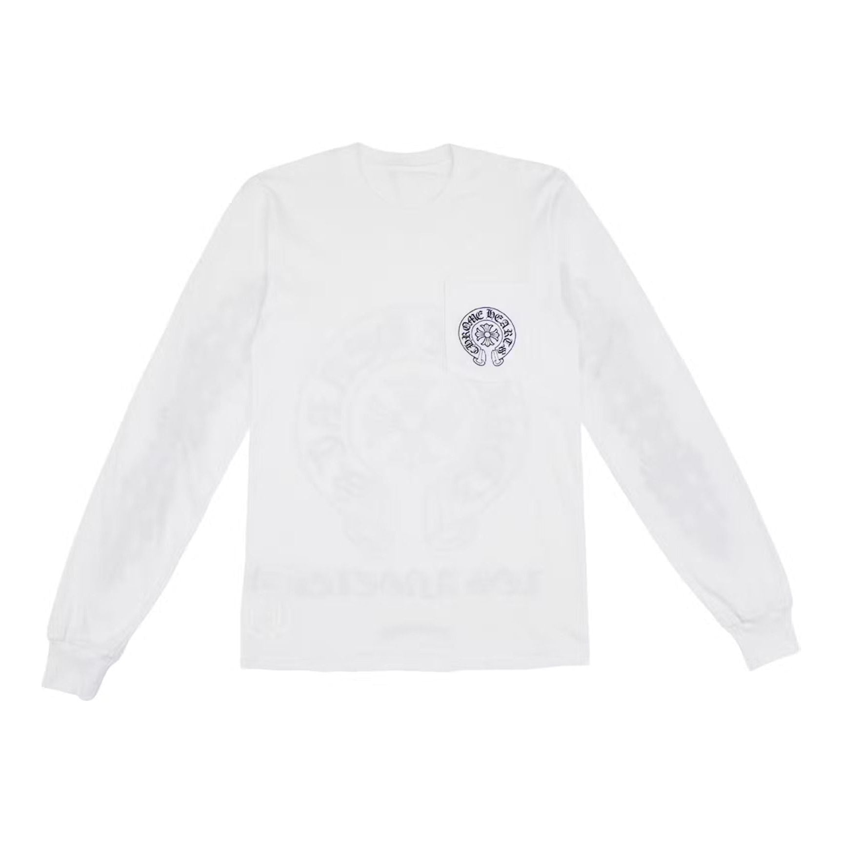 Chrome Hearts Los Angeles Exclusive Horseshoe Floral L/S T-Shirt