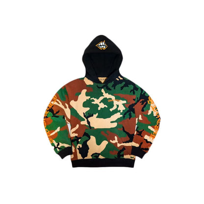 Chrome Hearts Matty Boy Caution Hoodie Camo