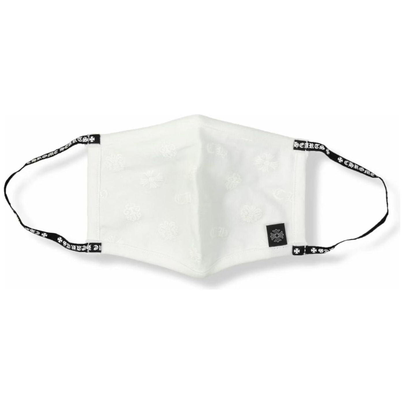 Chrome Hearts Motif Facemask White