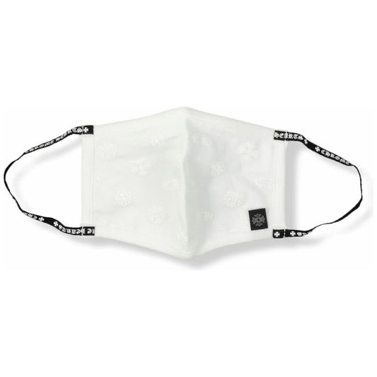 Chrome Hearts Motif Facemask White