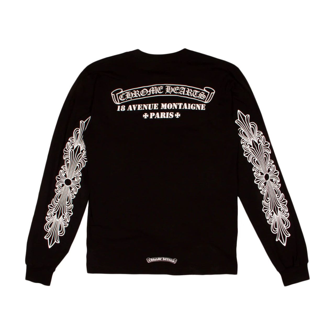 Chrome Hearts Paris Exclusive L/S T-shirt Black