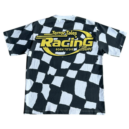 Terror Tales Racing Team T-Shirt Black/White