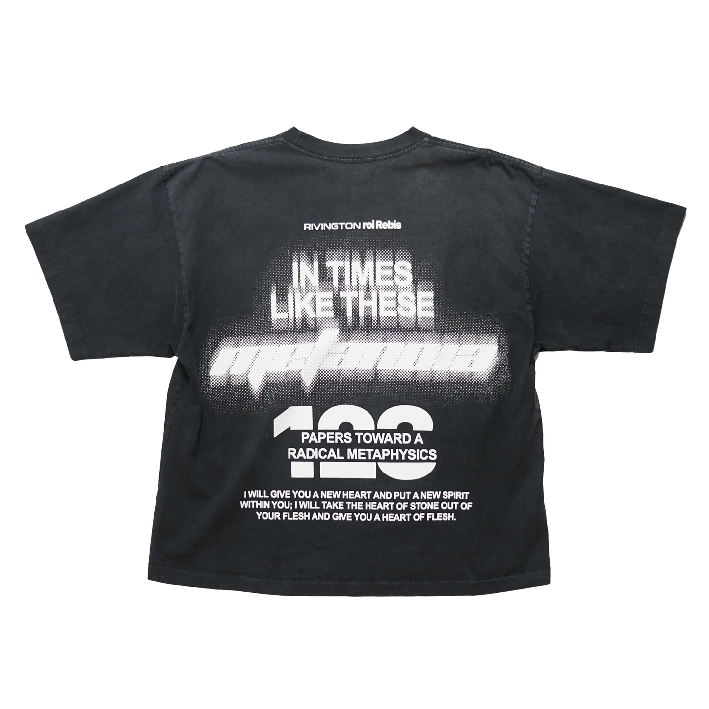RIVINGTON roi Rebis In Times Like These CVA Tee Mechanic Black/Orange