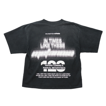 RIVINGTON roi Rebis In Times Like These CVA Tee Mechanic Black/Orange