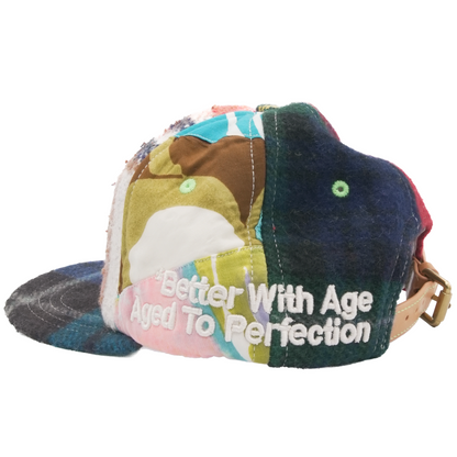 *Better With Age Chateau Blanket Hat Multi