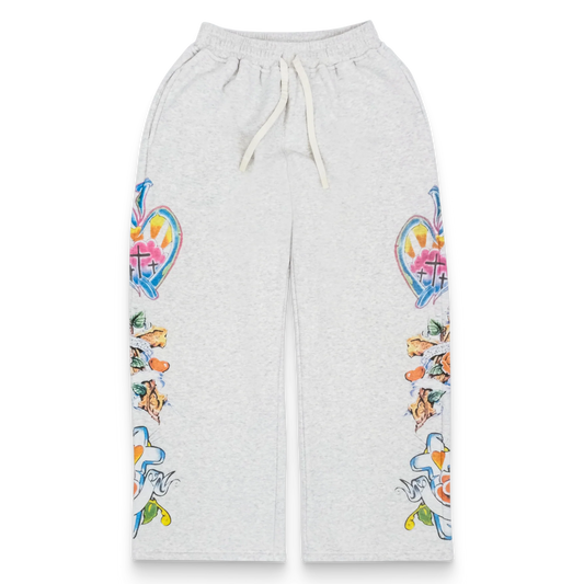 We Are Righteous Risen King Sweatpants Grey