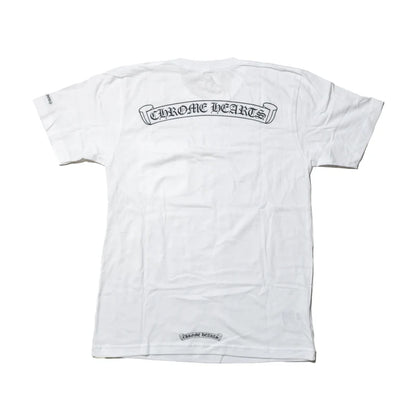 Chrome Hearts Scroll Logo T-Shirt White