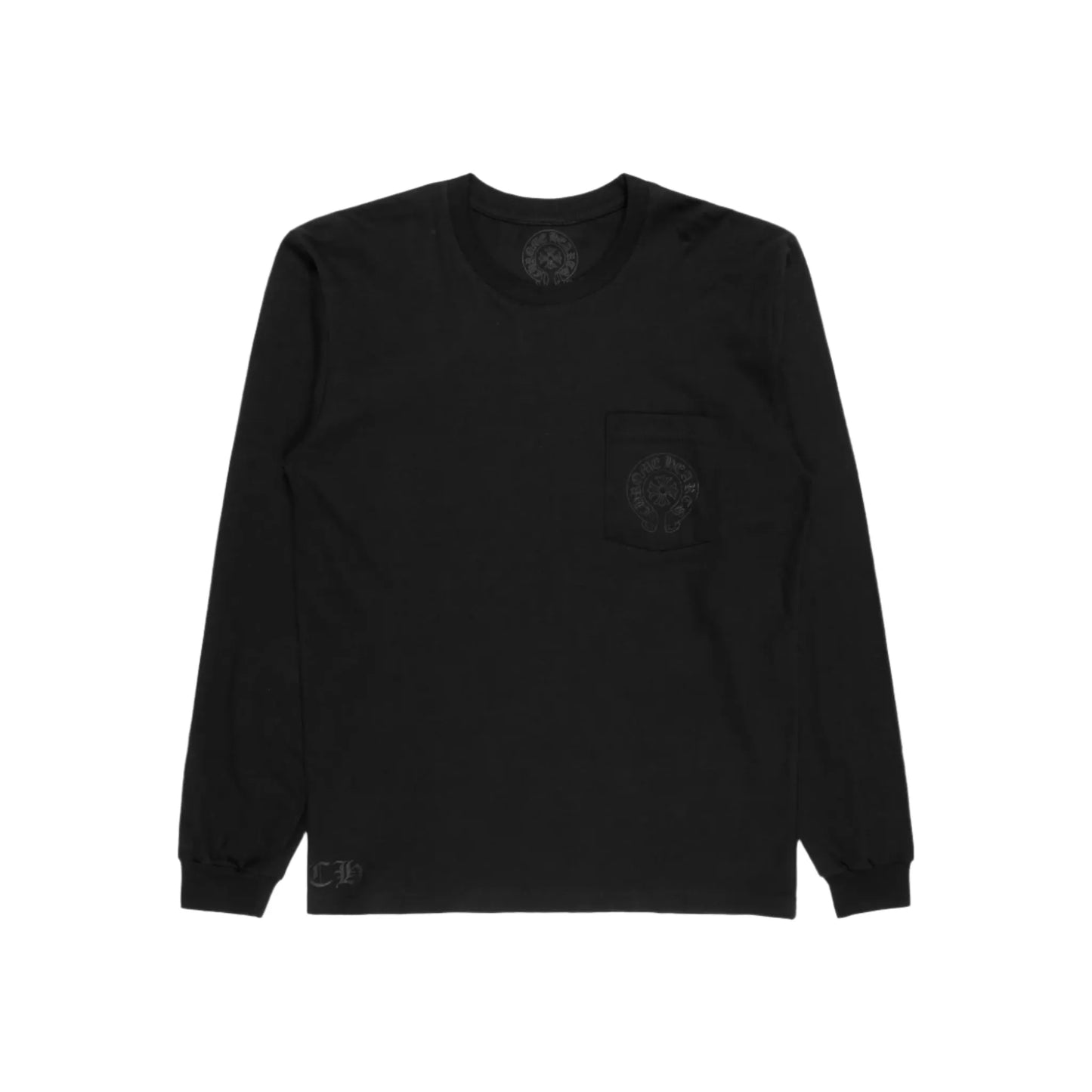 Chrome Hearts Staff Long Sleeve T-Shirt Black