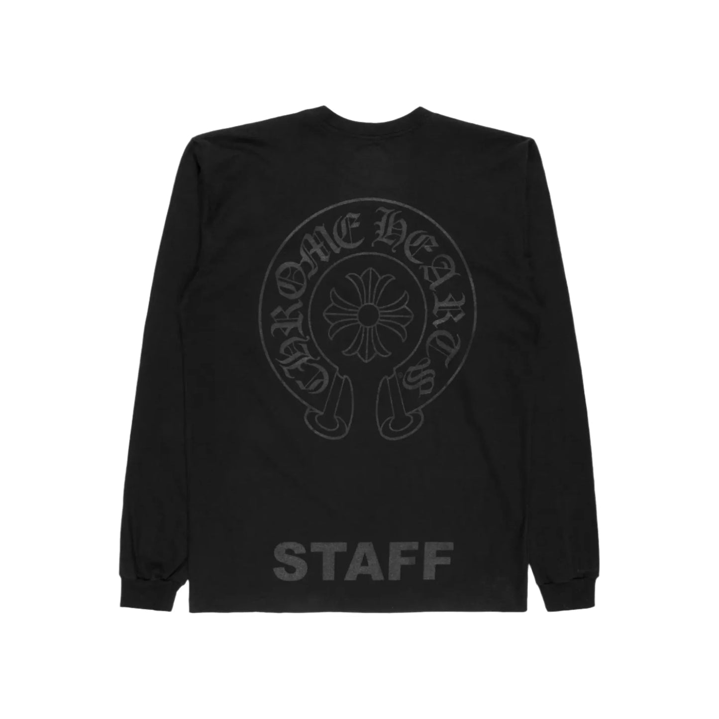 Chrome Hearts Staff Long Sleeve T-Shirt Black