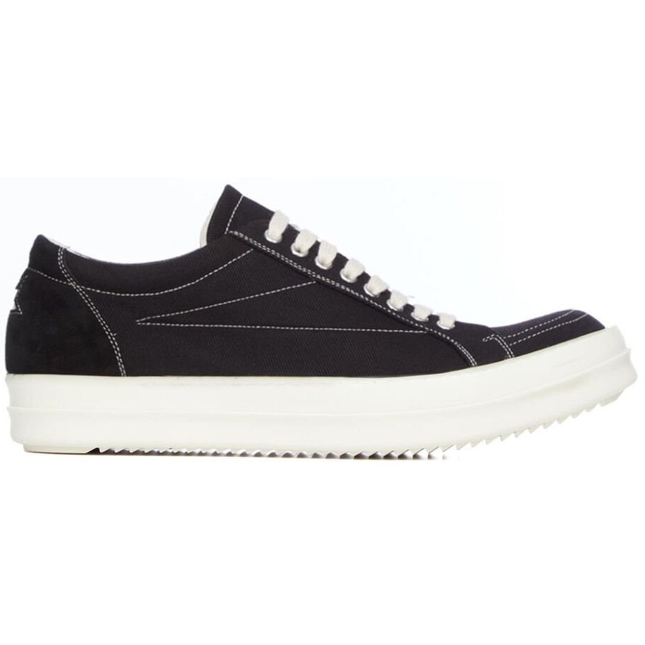 Rick Owens DRKSHDW SS26 Penta Vintage Low Sneakers Black/Milk
