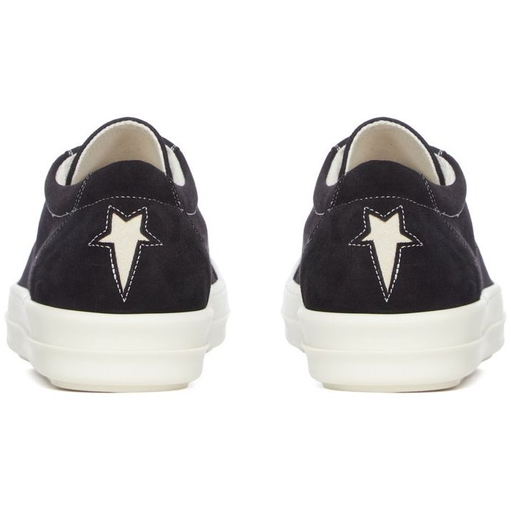 Rick Owens DRKSHDW SS26 Penta Vintage Low Sneakers Black/Milk