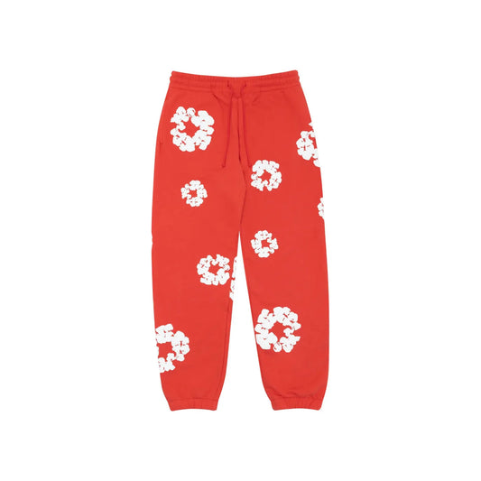 Denim Tears The Cotton Wreath Sweatpants Red