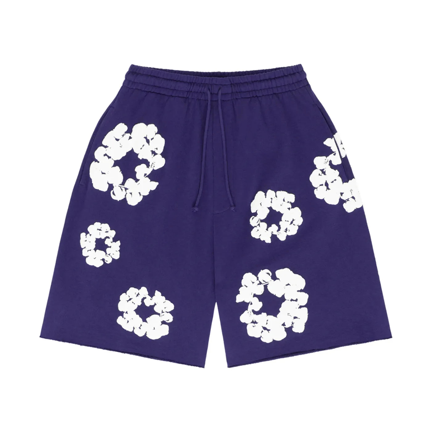 Denim Tears The Cotton Wreath Shorts Purple