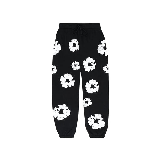 Denim Tears The Cotton Wreath Sweatpants Black