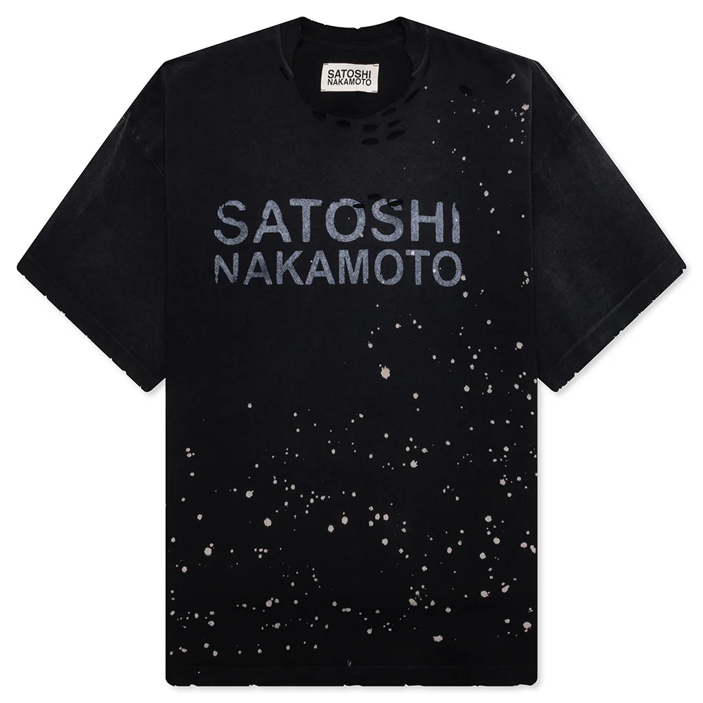 Satoshi Nakamoto Destroyed Luke Tee Black
