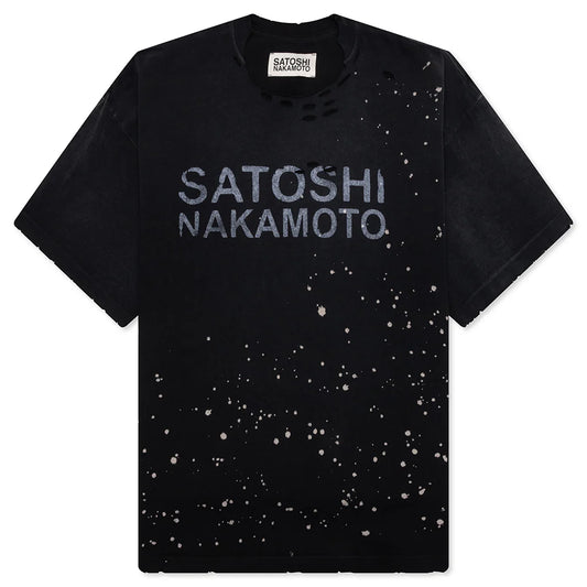 Satoshi Nakamoto Destroyed Luke Tee Black