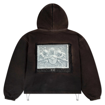 Thug Club Devil Peace Patch Hoodie Black