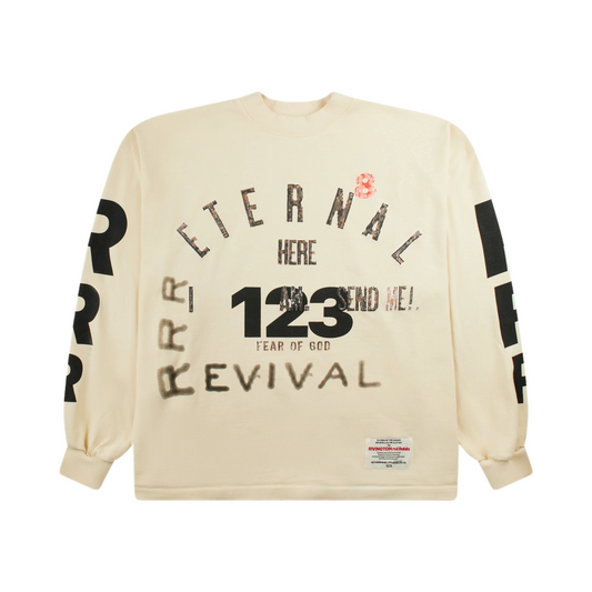 RIVINGTON roi Rebis x Fear Of God Revival L/S Tee Cream