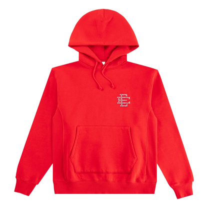 Eric Emanuel EE Swarovski Hoodie Red