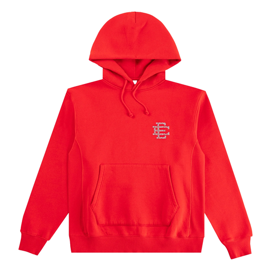 Eric Emanuel EE Swarovski Hoodie Red