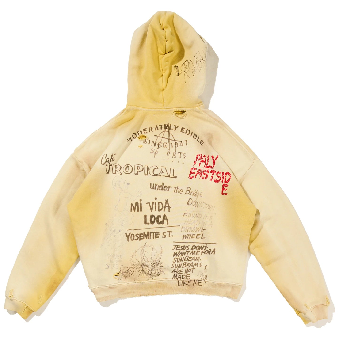 Paly EPDS Hooded Sweatshirt Yellow