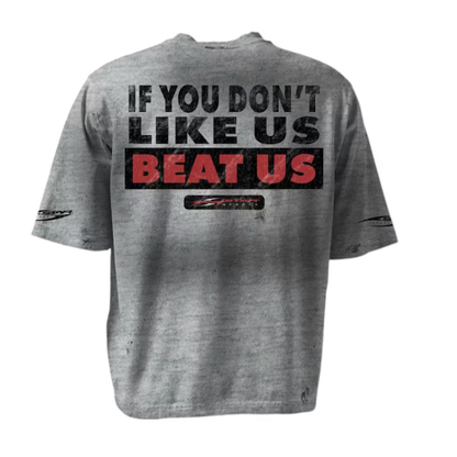 Hellstar x ESPN 96 T-Shirt Grey