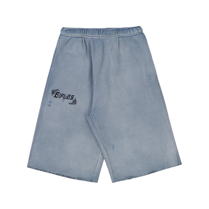 Eifles Everyday Sweatshort Vintage Blue