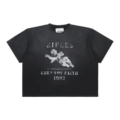 Eifles Keep the Faith Tee Vintage Black