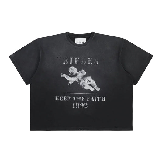 Eifles Keep the Faith Tee Vintage Black