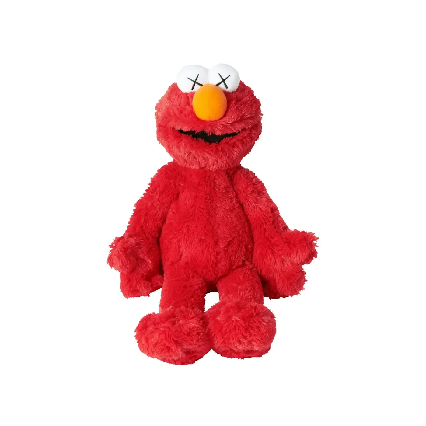 KAWS Sesame Street Uniqlo Elmo Plush Toy Red