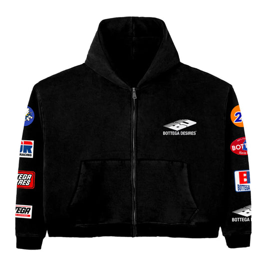 Bottega Desires Patches Jacket Black