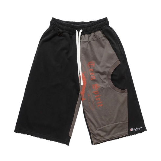 Bottega Desires Teen Spirit 3/4 Shorts Black