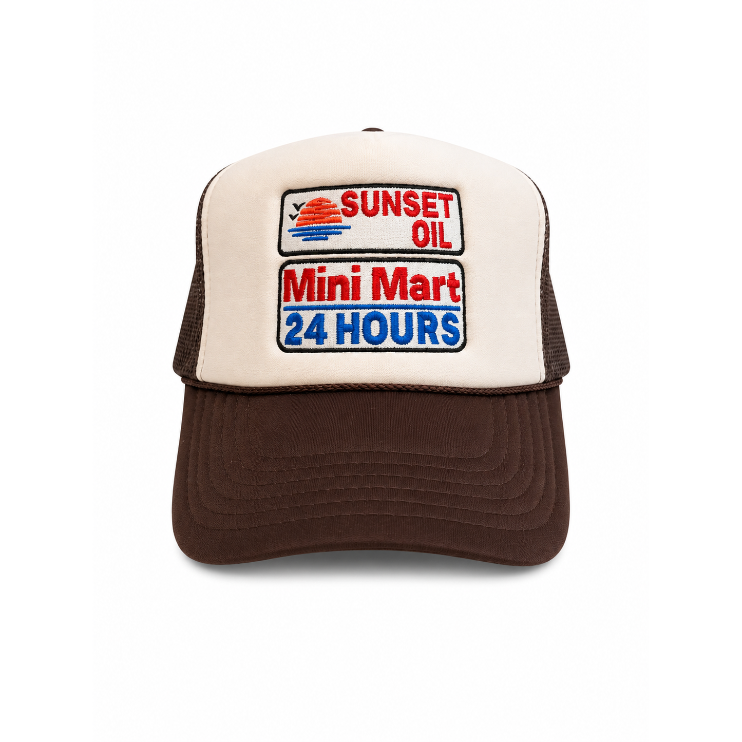 Sunset Oil Mini Mart Trucker Hat Mocha