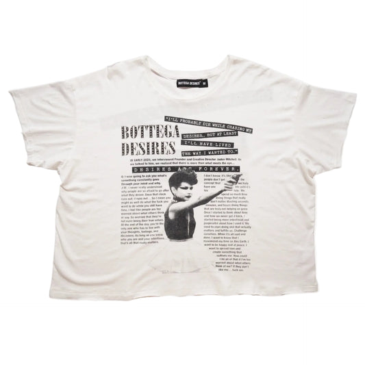 Bottega Desires Interview Tee White
