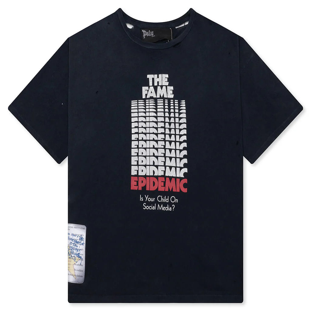 Paly Fame Epidemic Tee Black