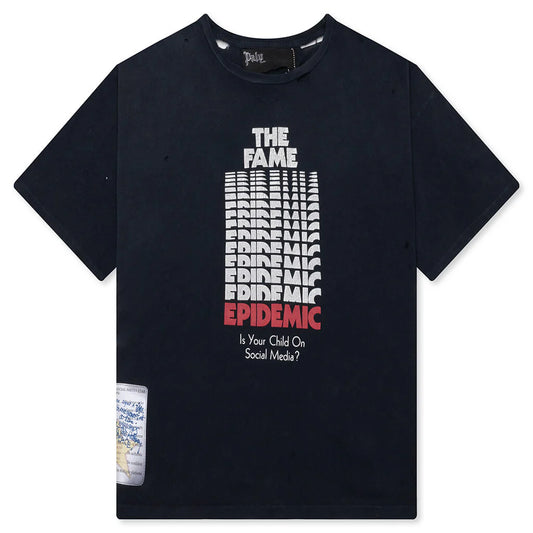 Paly Fame Epidemic Tee Black