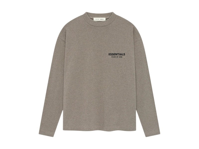 Fear of God Essentials Classic Long Sleeve Tee Homestead Heather