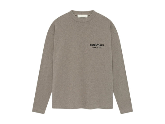 Fear of God Essentials Classic Long Sleeve Tee Homestead Heather