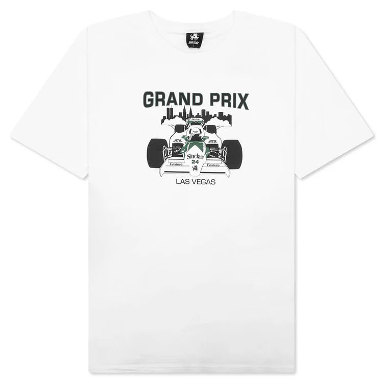 Sinclair x Feature Grand Prix Tee White