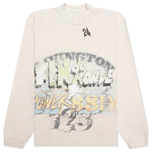 RIVINGTON roi Rebis Fin Du Monde L/S Tee Vintage White