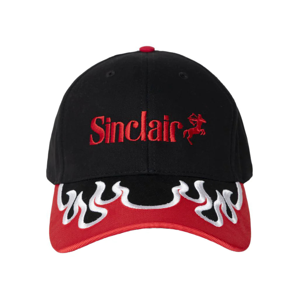 Sinclair Flame Hat Black/Red