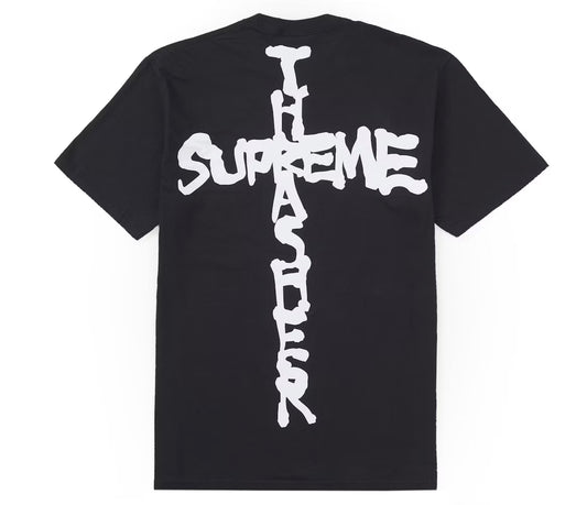 Supreme Thrasher Cross Tee Black