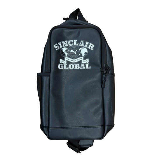 Sinclair X Puma Leather Crossbody Bag Black