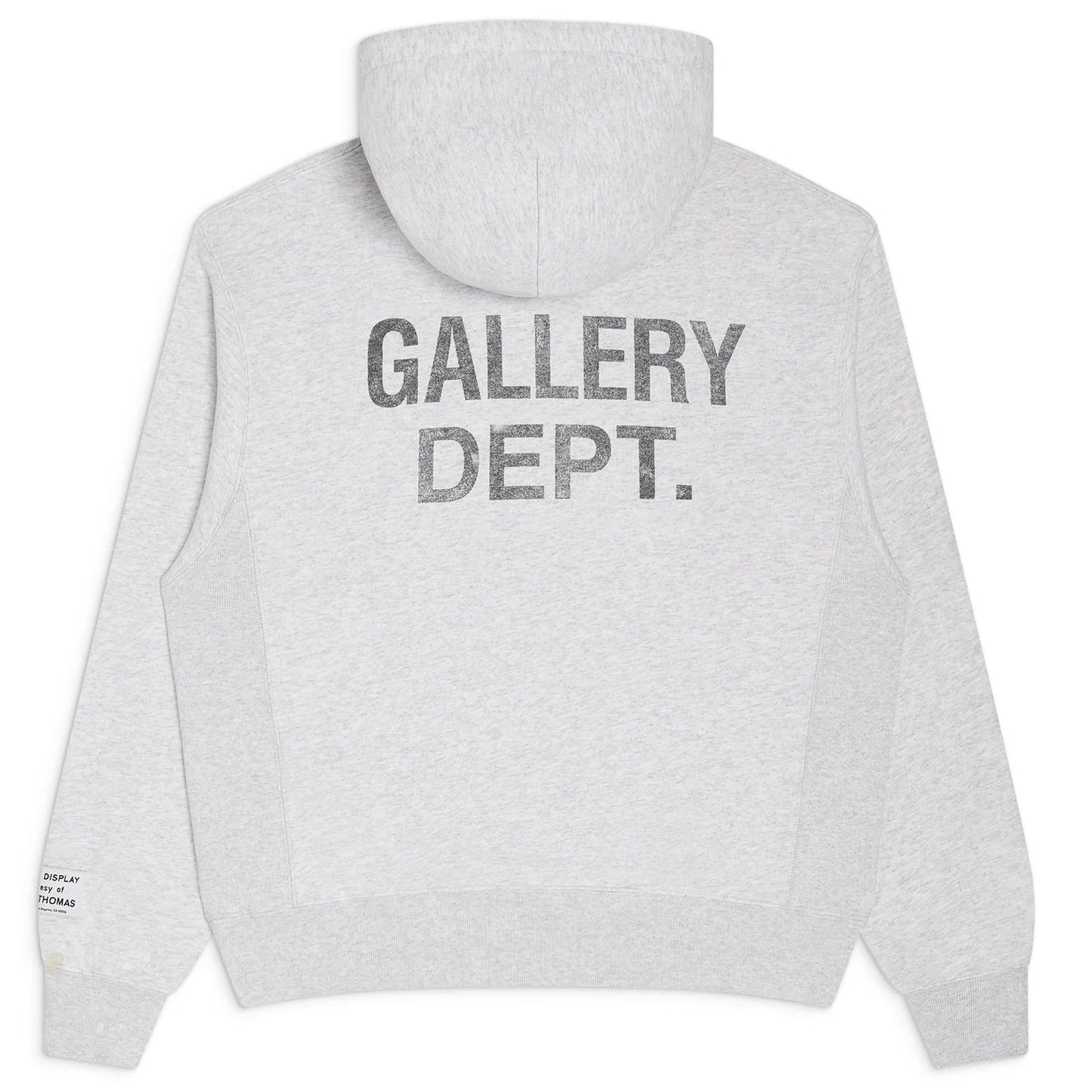 Gallery Dept. GD Paint Logo Hoodie Light Heather Grey