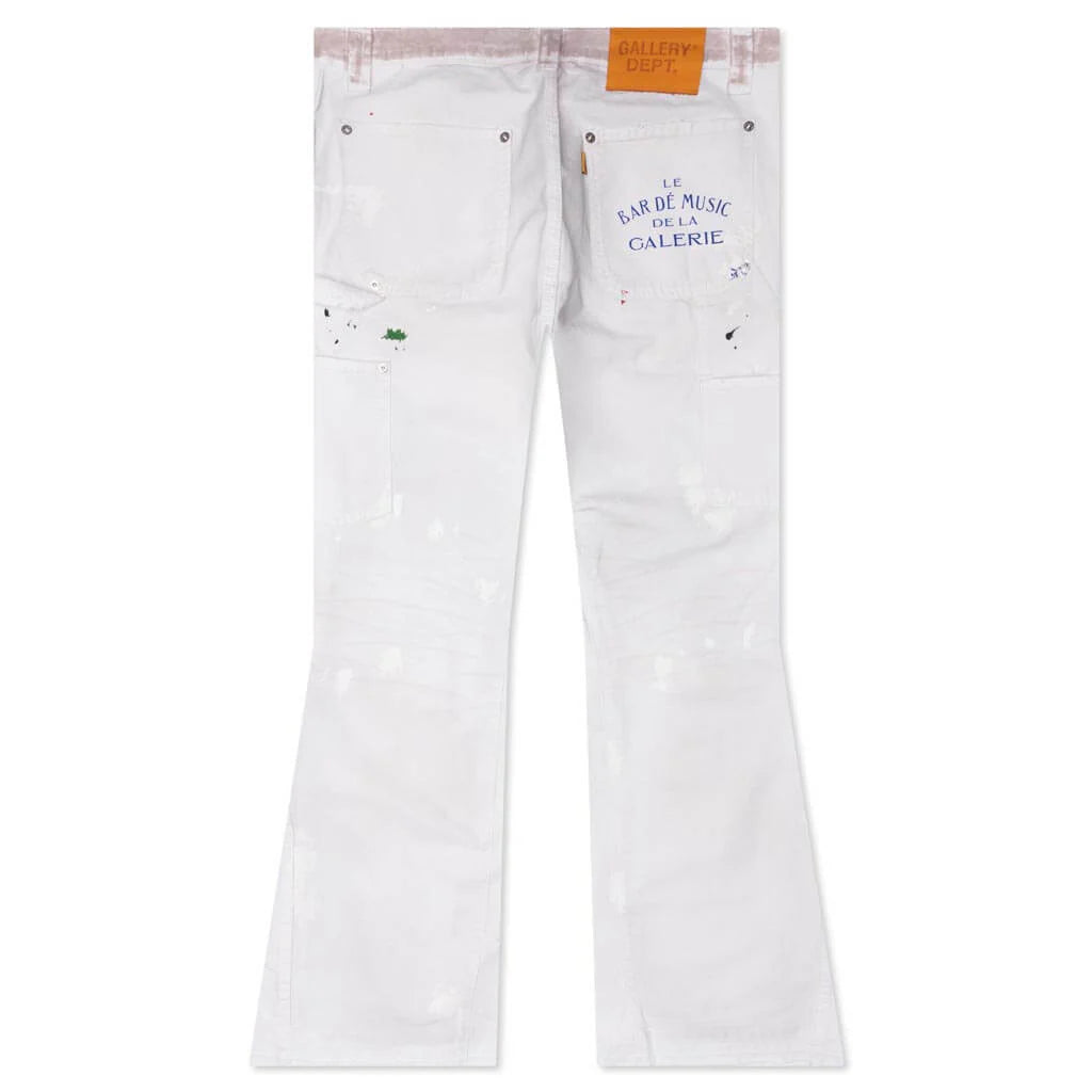 Gallery Dept. Le Bar De Music Flare Carpenter Pants Natural