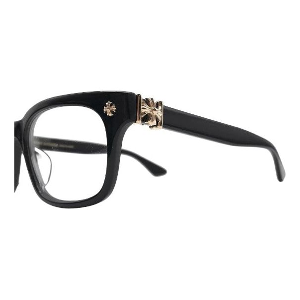 Chrome Hearts Vagilante Glasses Black/Gold