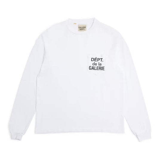Gallery Dept. Dept De La Galerie L/S Pocket Tee White
