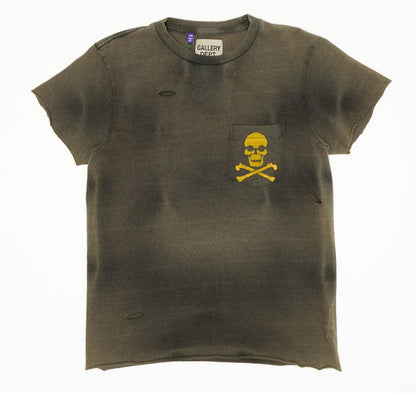 Gallery Dept. Zip Tee Vintage Black