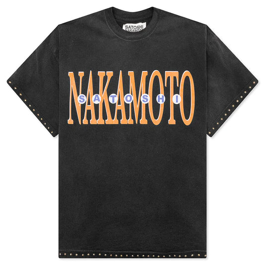 Satoshi Nakamoto Gameshow Studded Tee