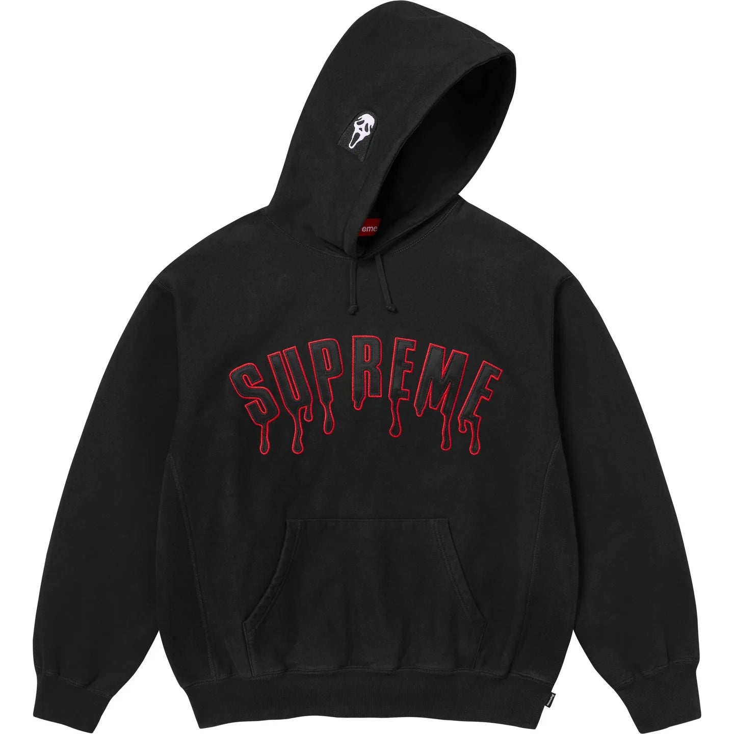 Supreme Ghostface® Arc Hooded Sweatshirt Black